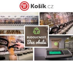 Košík.cz bojuje za budoucnost bez jednorázových obalů, nově umožní nákup surovin na váhu do sáčků